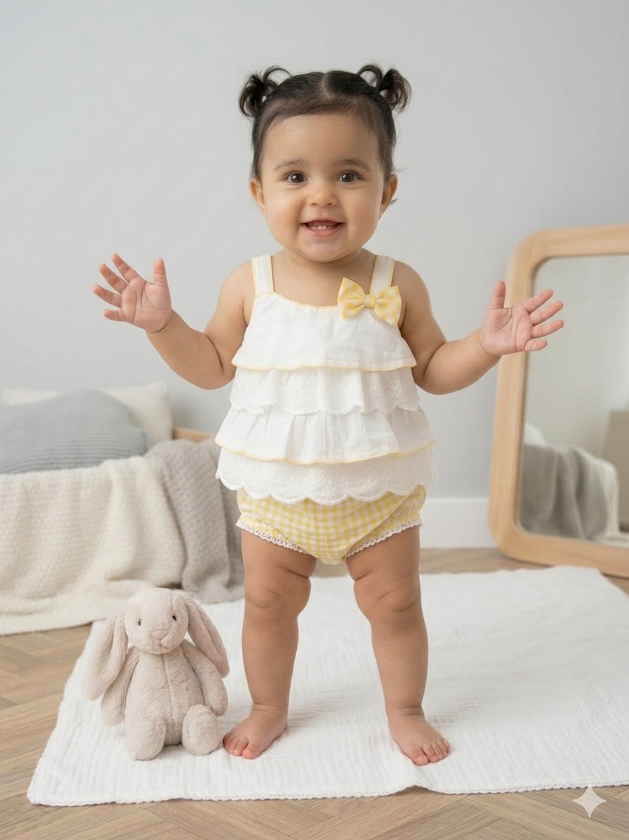Buttercup Ruffle set