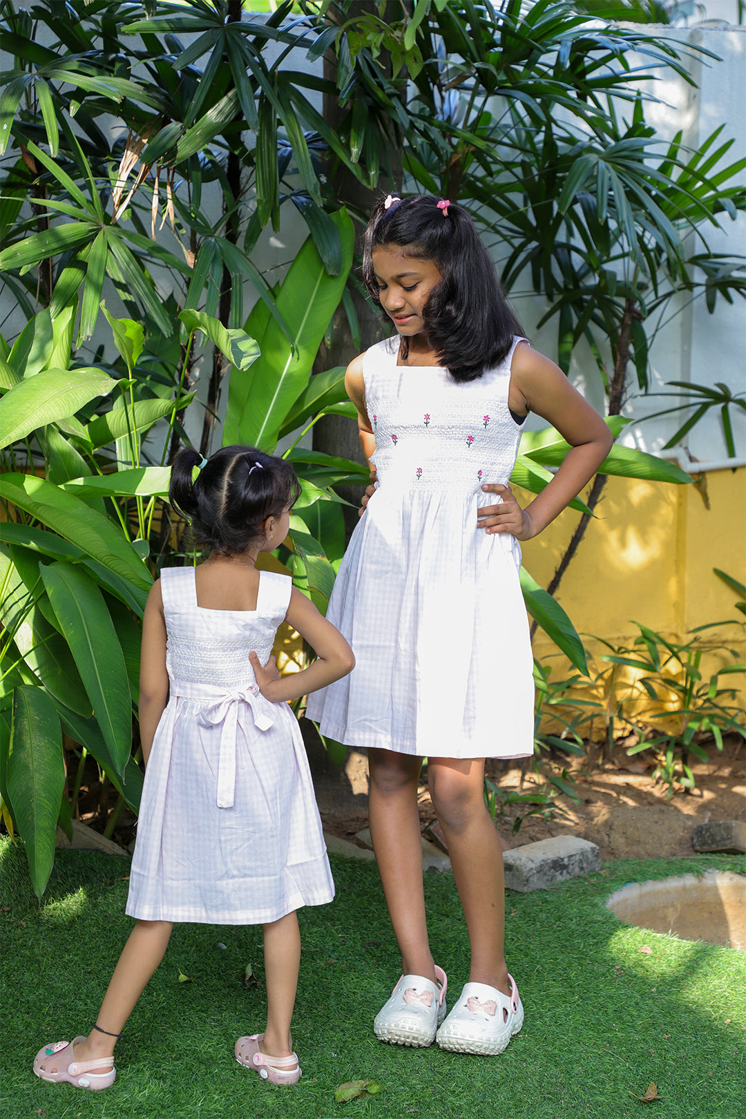 Petite Elegance Smocked Frock