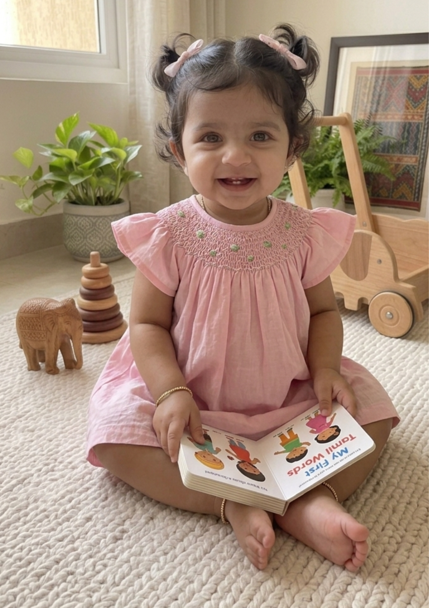 Fiora Smocked frock