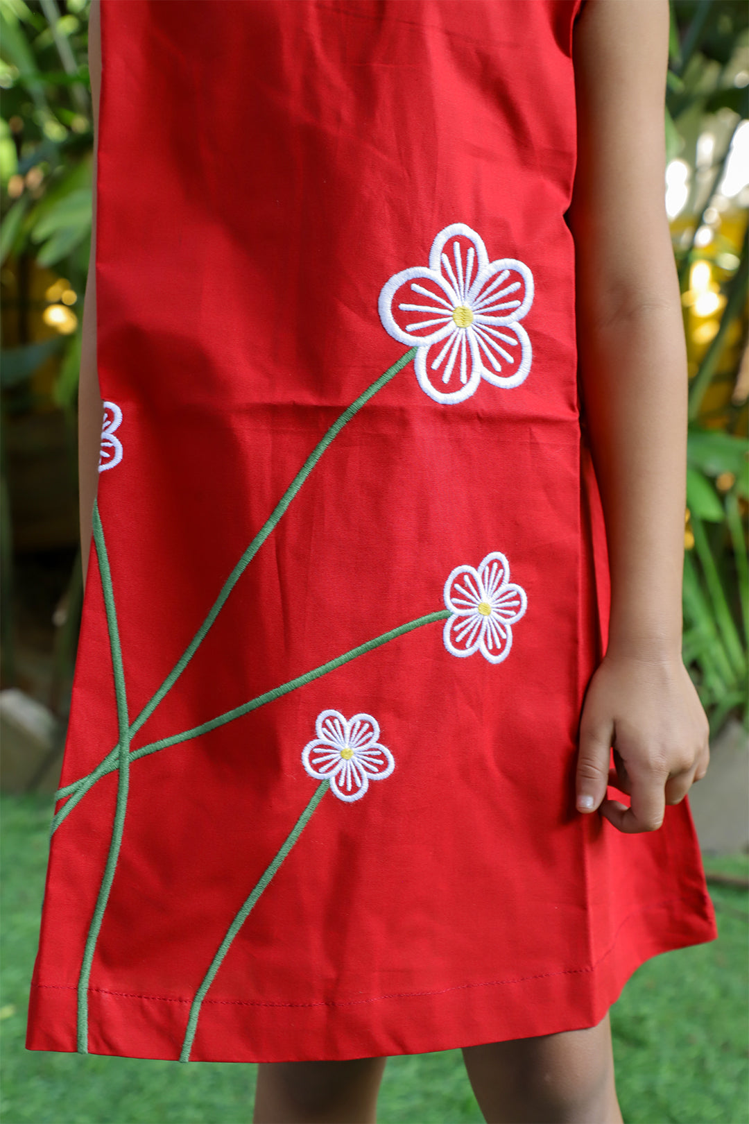 Santa Baby Embroidered Frock