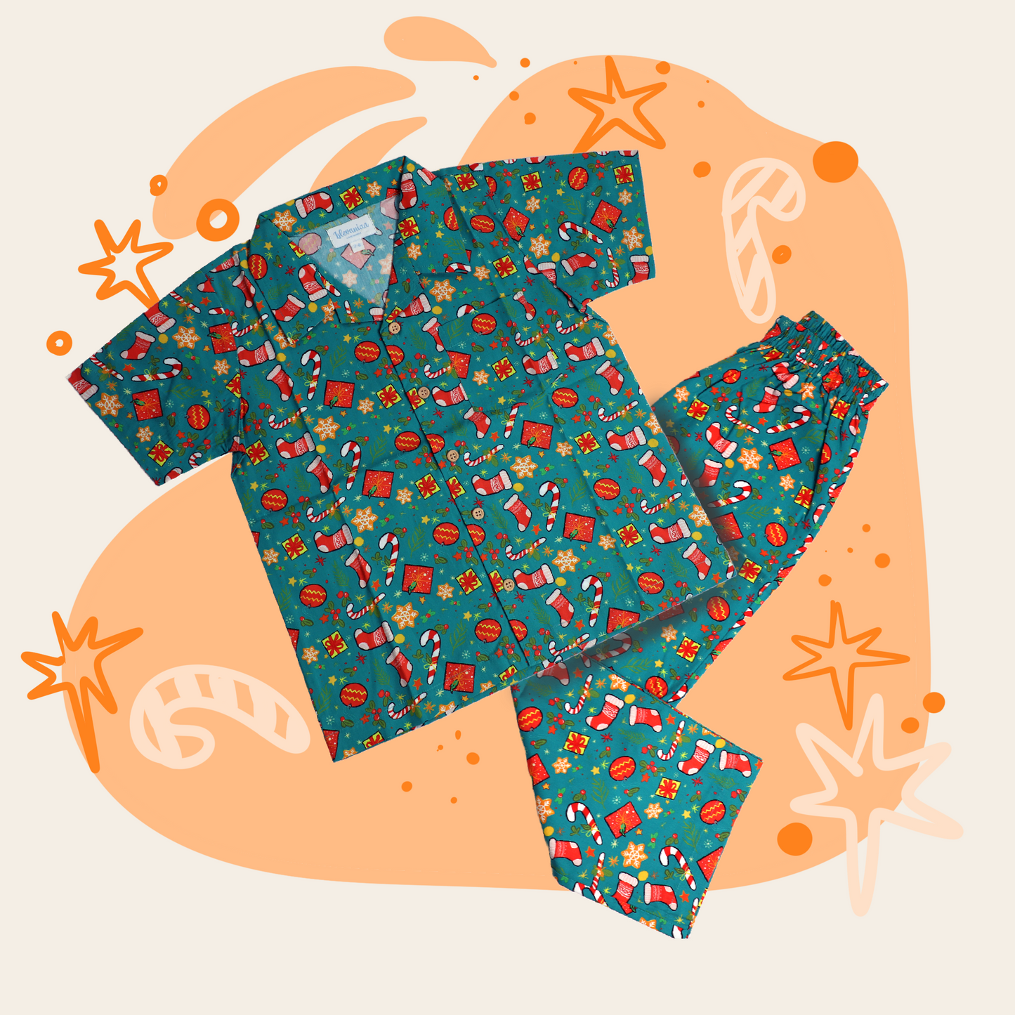 X-mas Cheer Smart Pyjama Set