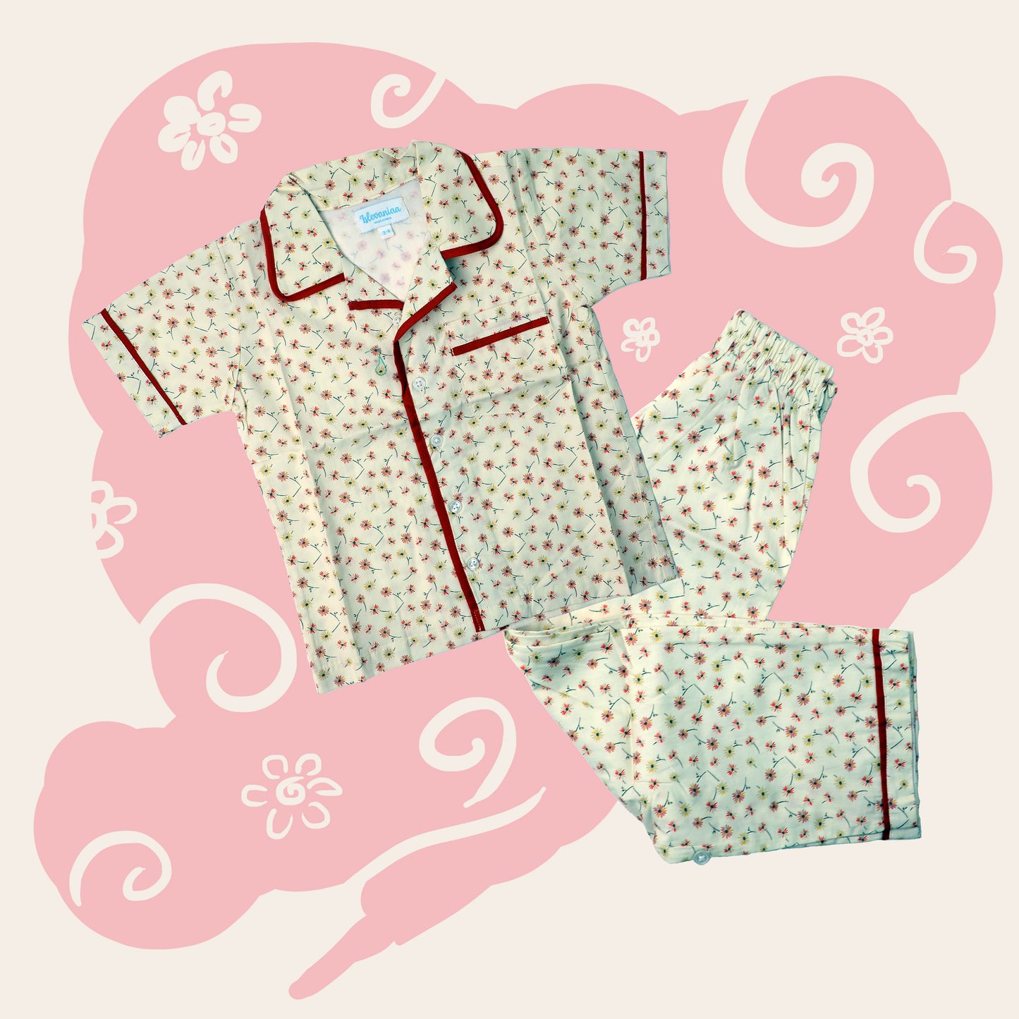 Oopsy Daisy Smart Pyjama Set