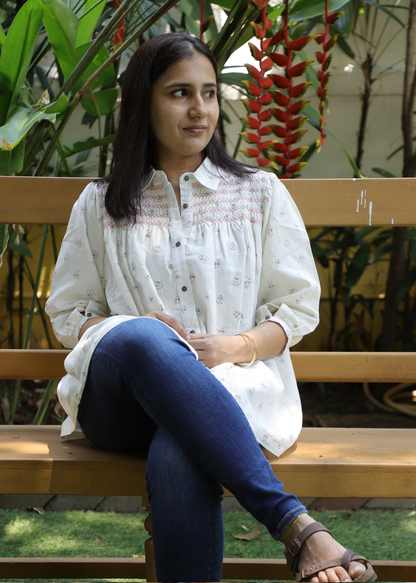 Smocking Blouse for Women