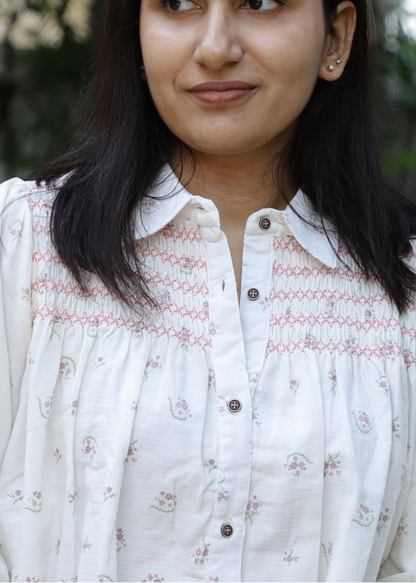 Smocking Blouse for Women