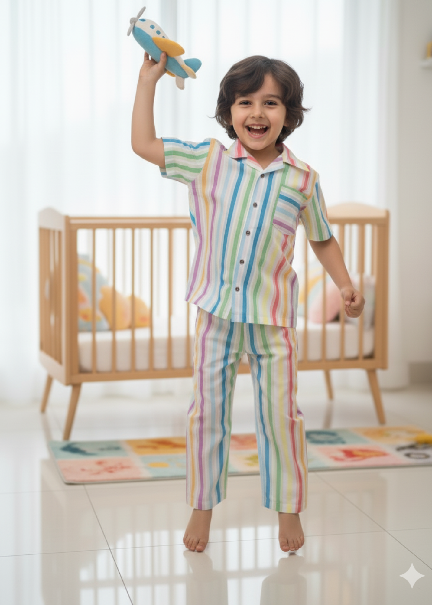 🌈 Rainbow Dreams Smart Pyjama set