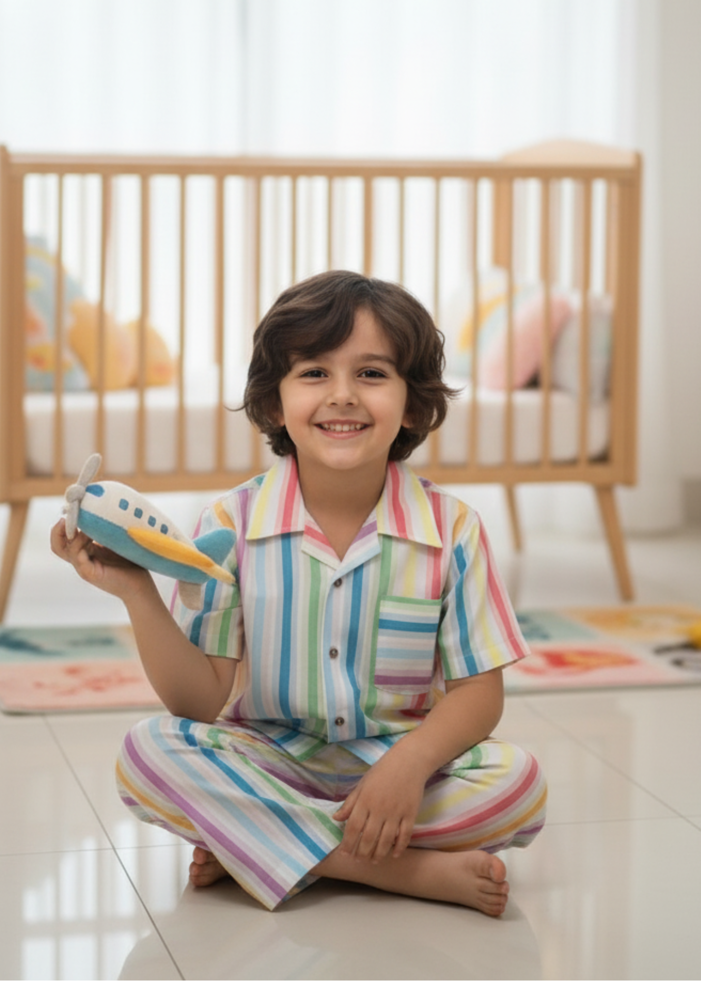 🌈 Rainbow Dreams Smart Pyjama set