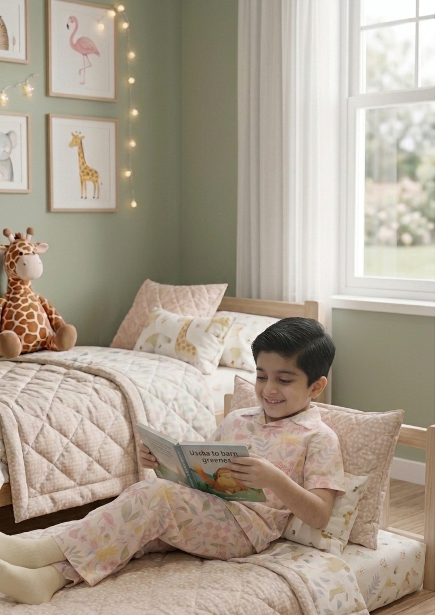 Sunlit Safari smart Pyjama set