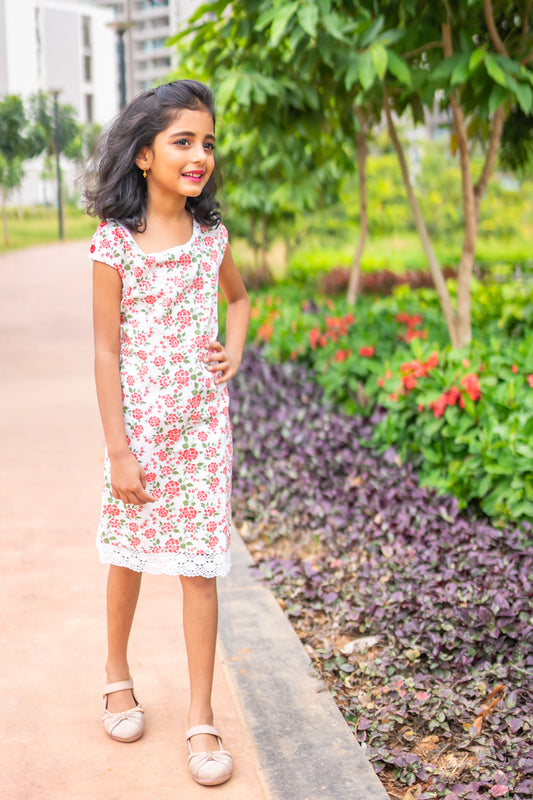 Rosy Girls Frock