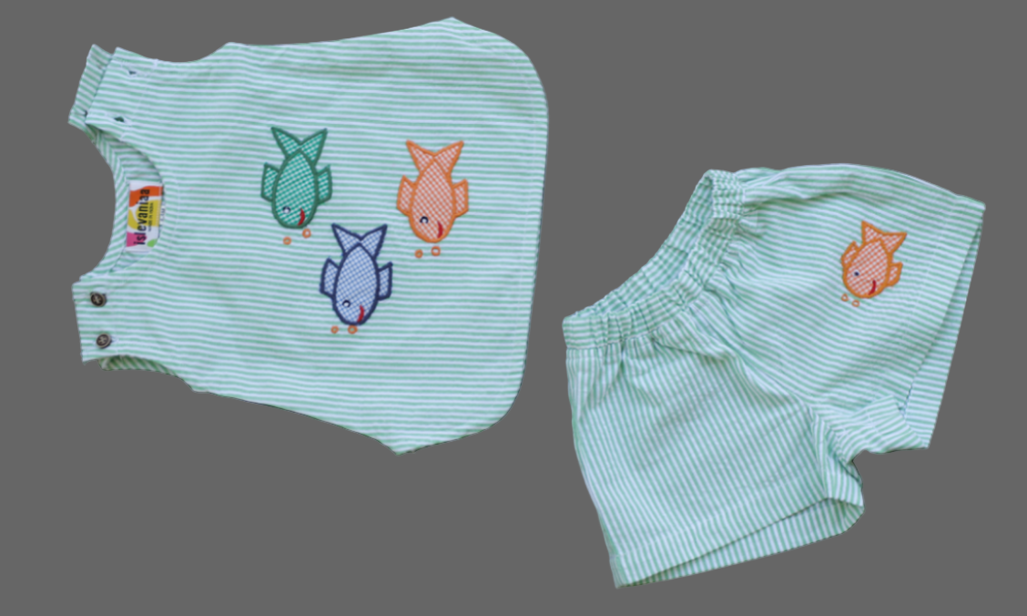 Fishy Days babies set