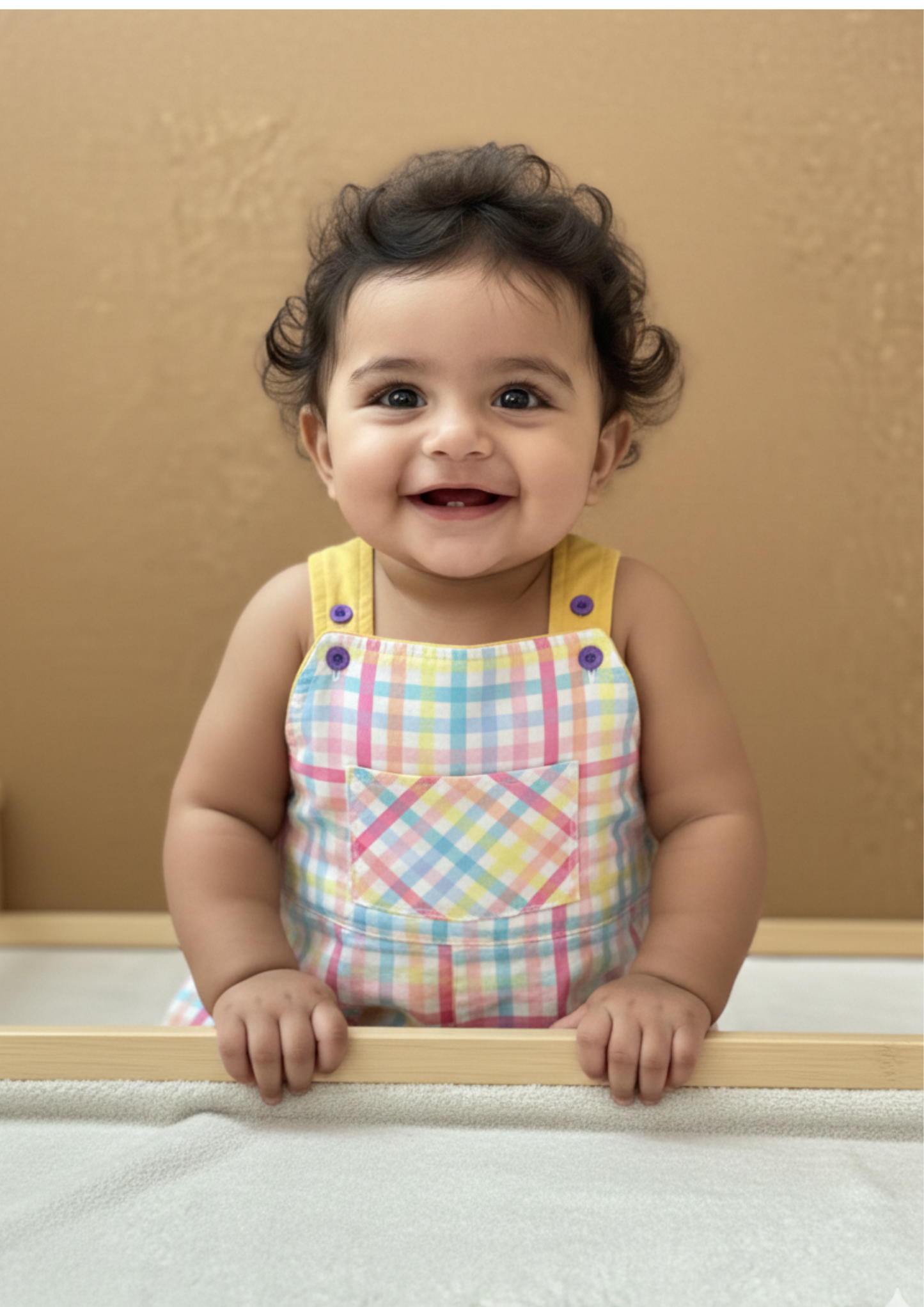 Rainbow Picnic Romper