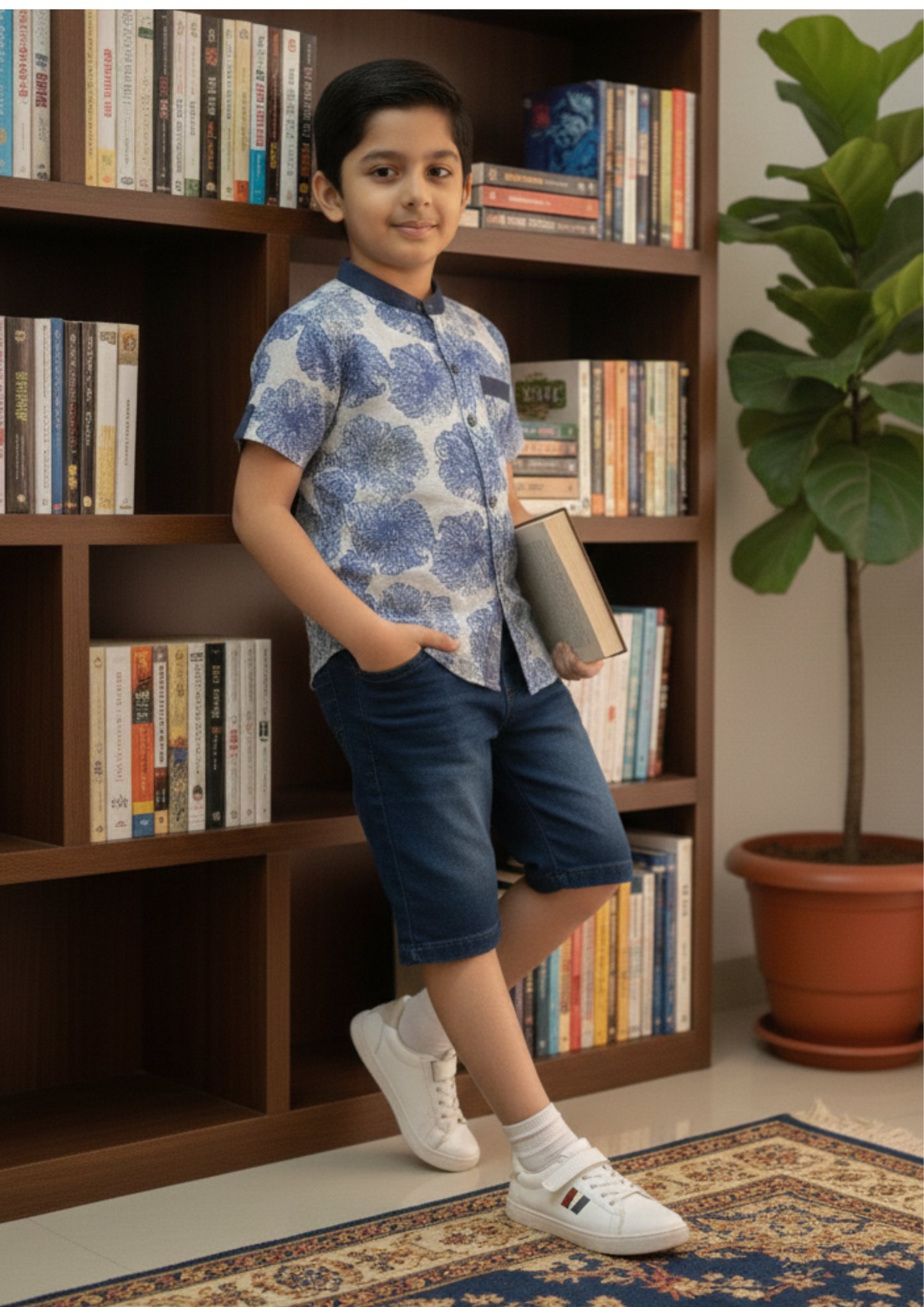 Indigo Charm Shirt
