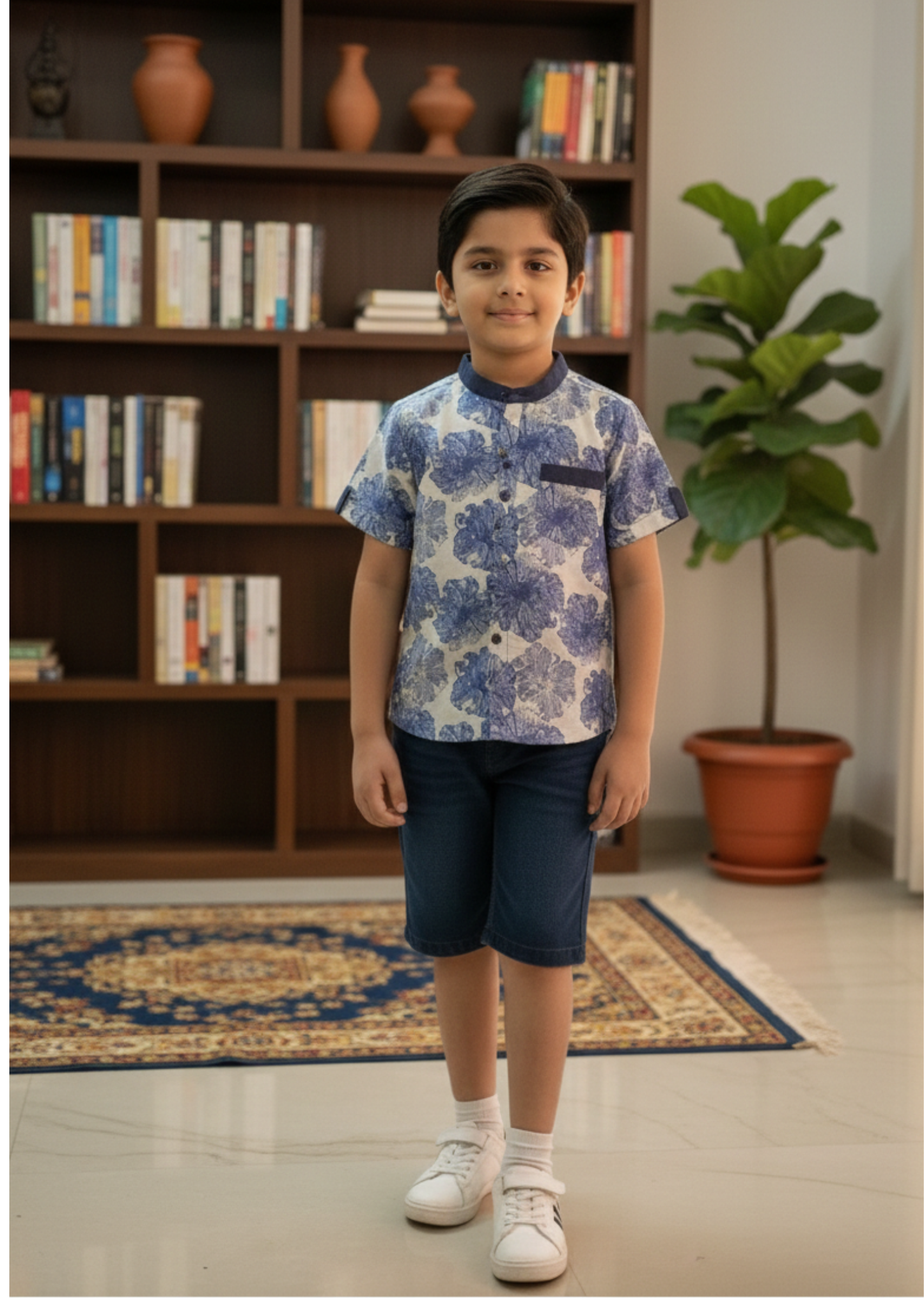 Indigo Charm Shirt