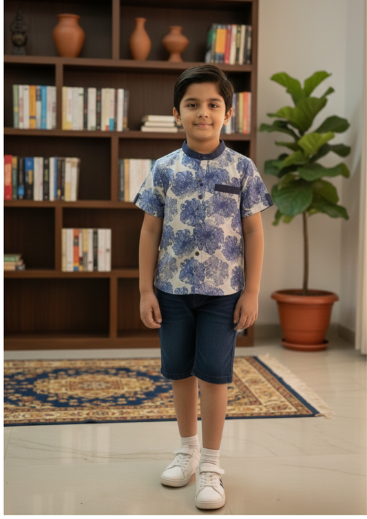 Indigo Charm Shirt