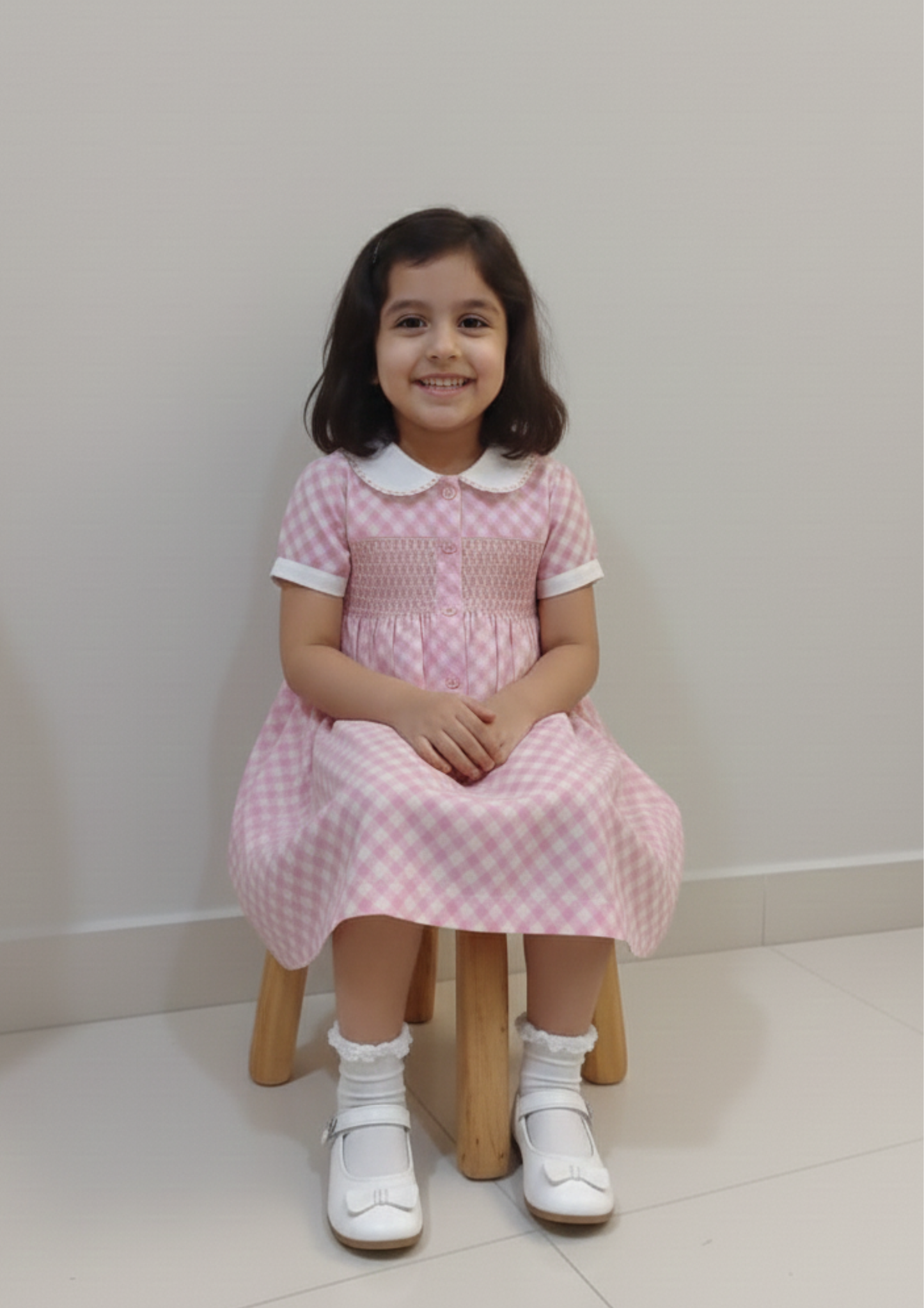 Sugar Plum smocked frock