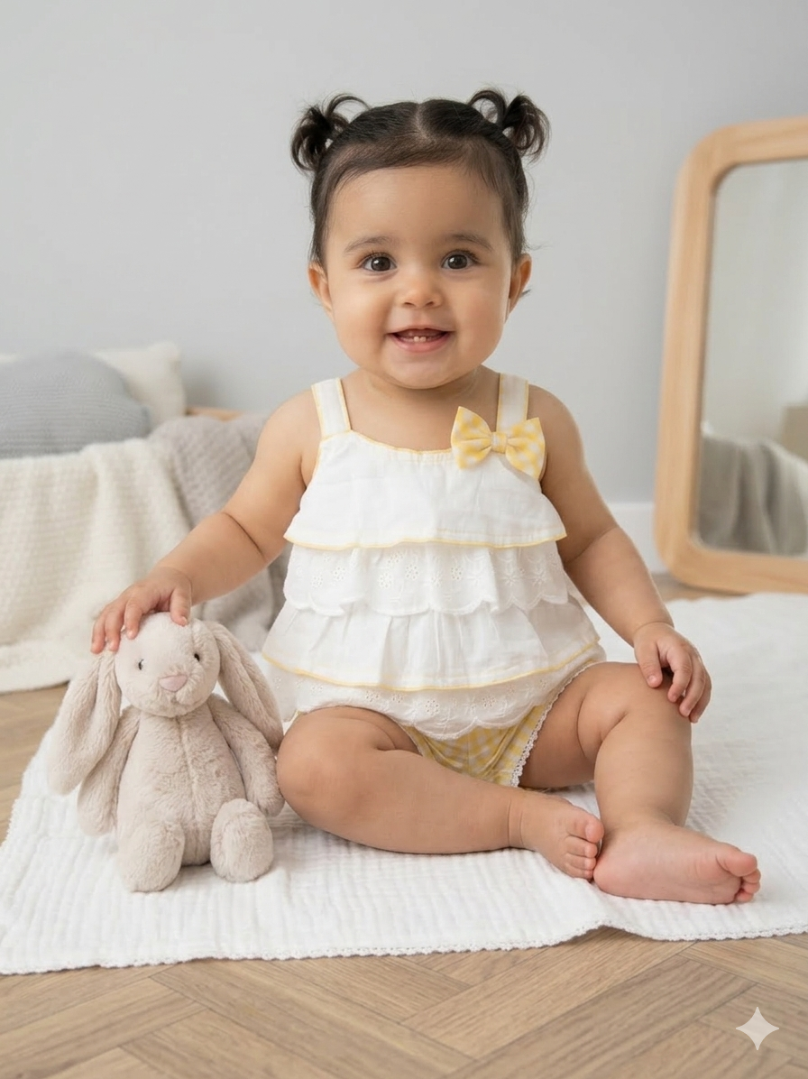 Buttercup Ruffle set