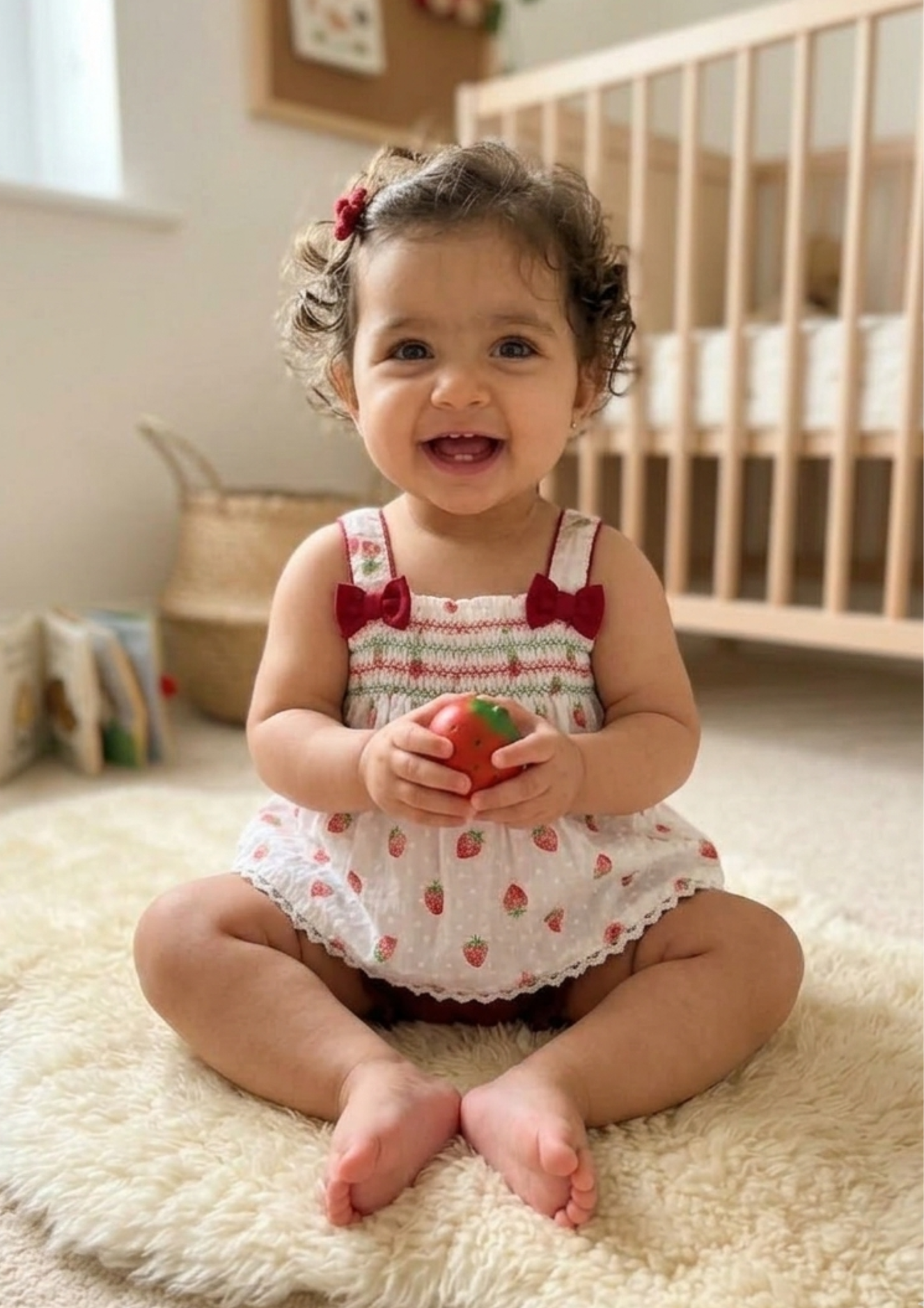 Little Berry Smock set