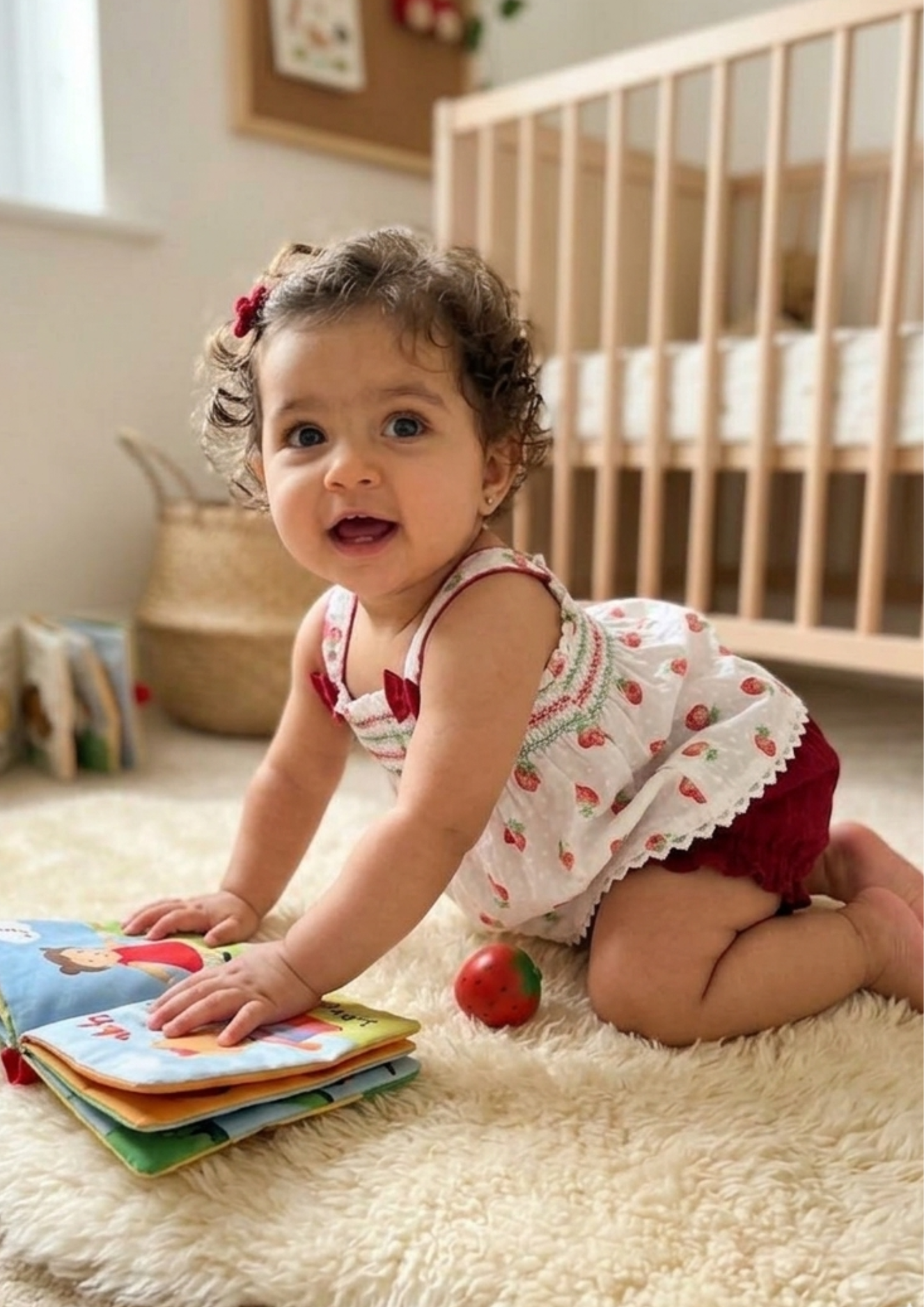 Little Berry Smock set