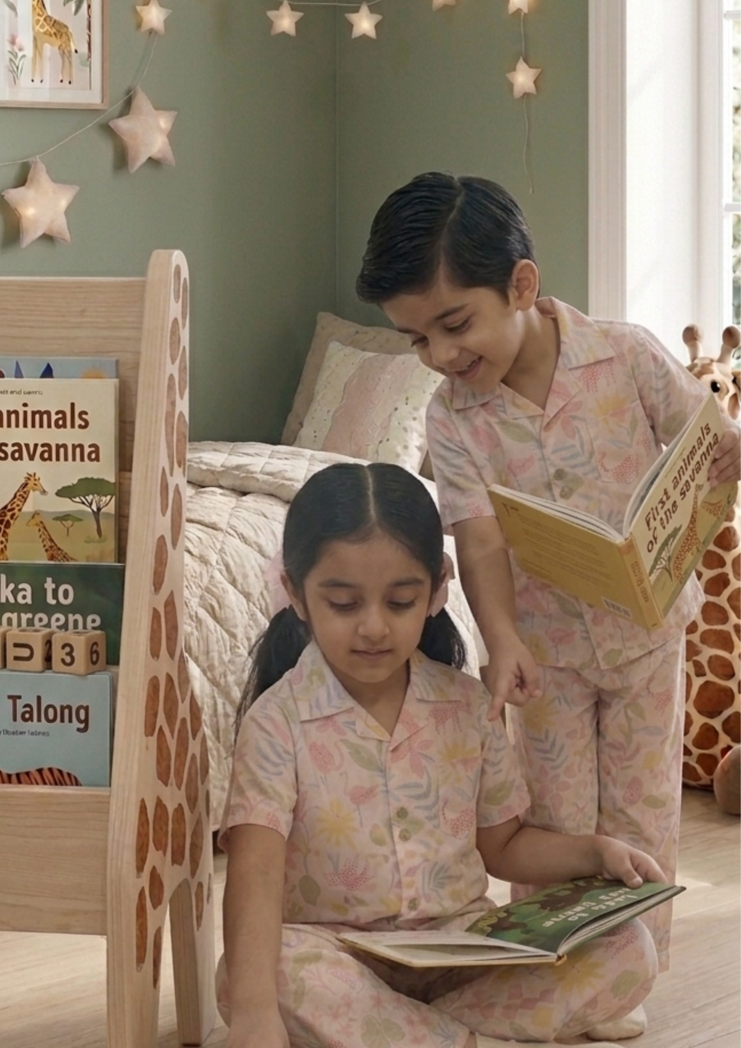 Sunlit Safari smart Pyjama set