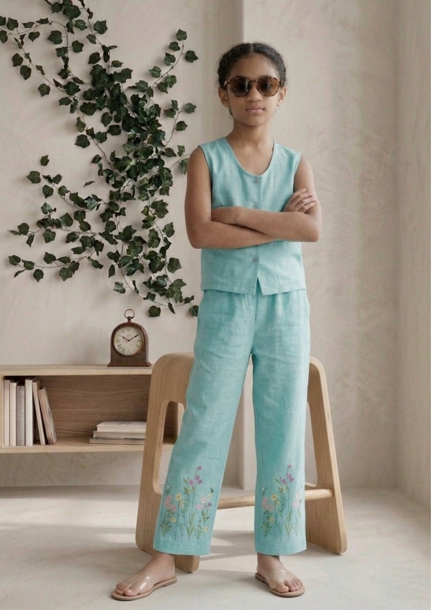 Aqua Meadow Co ord set