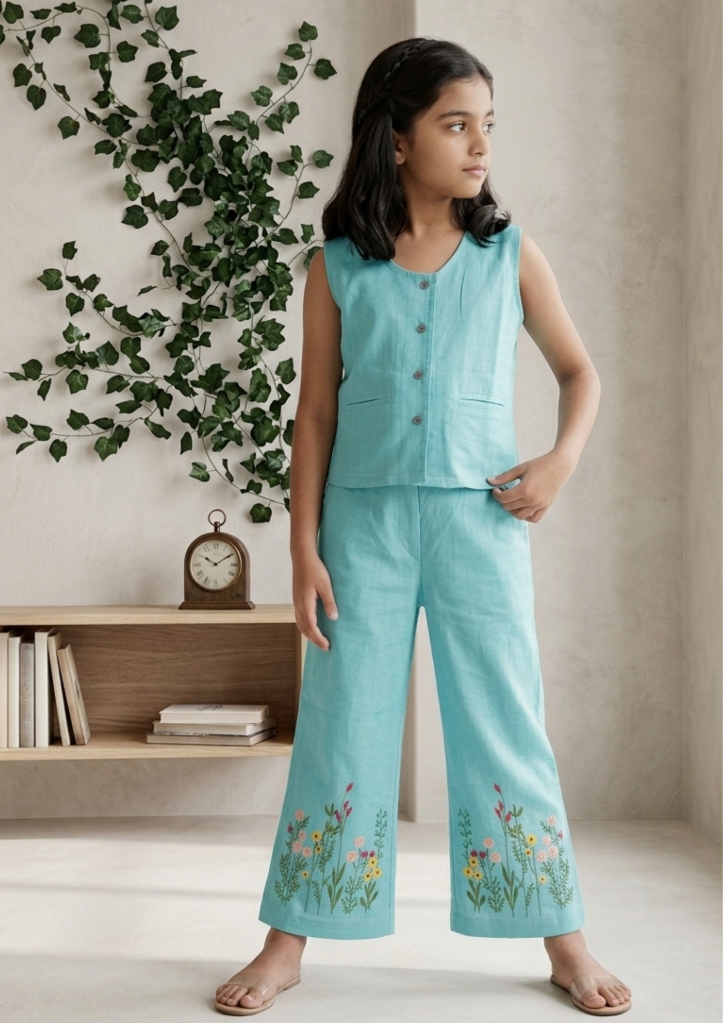 Aqua Meadow Co ord set
