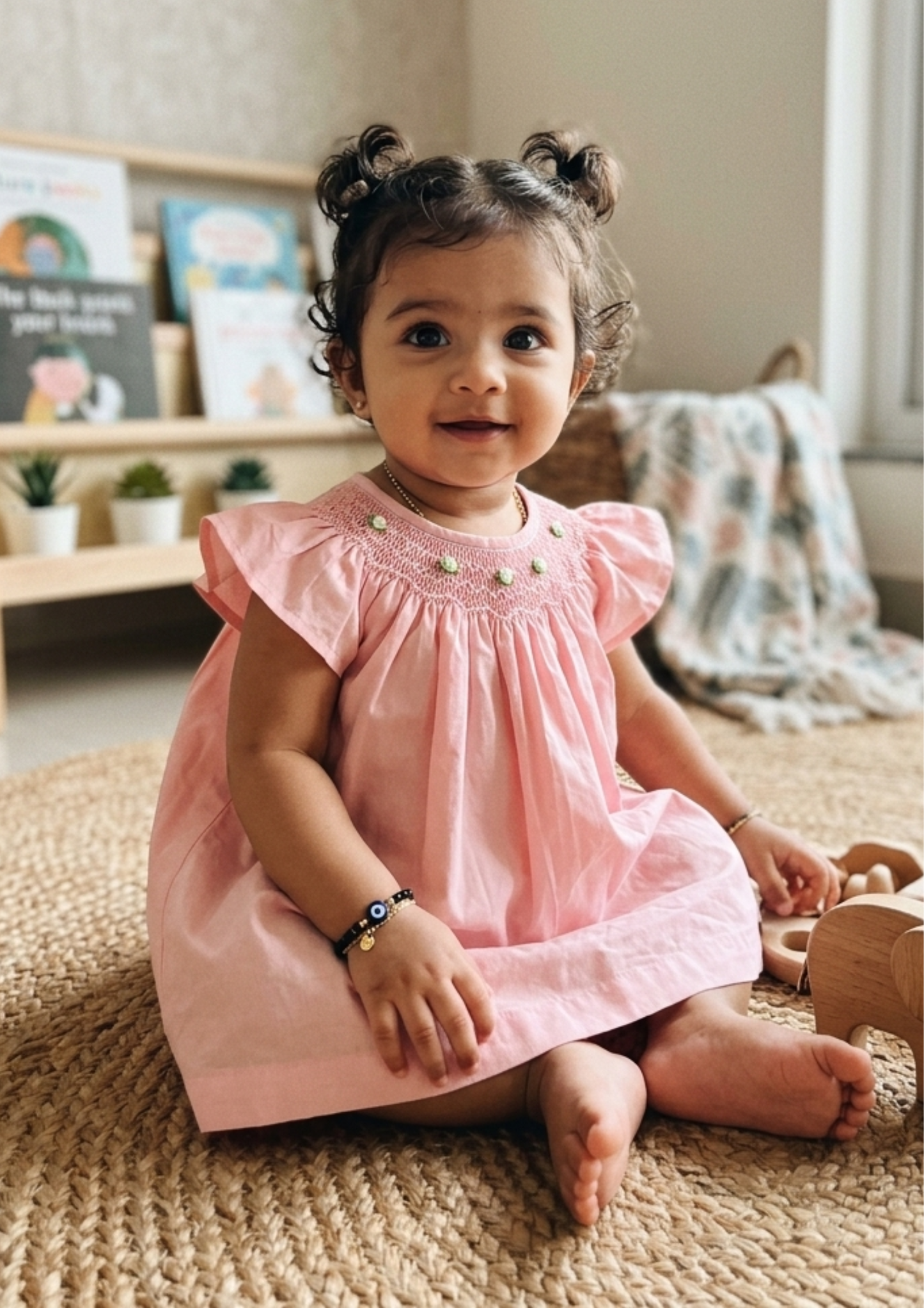 Fiora Smocked frock