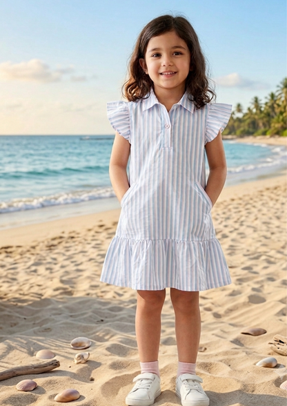 Seashell Stripe Dress