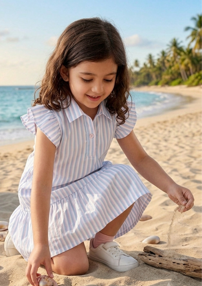 Seashell Stripe Dress