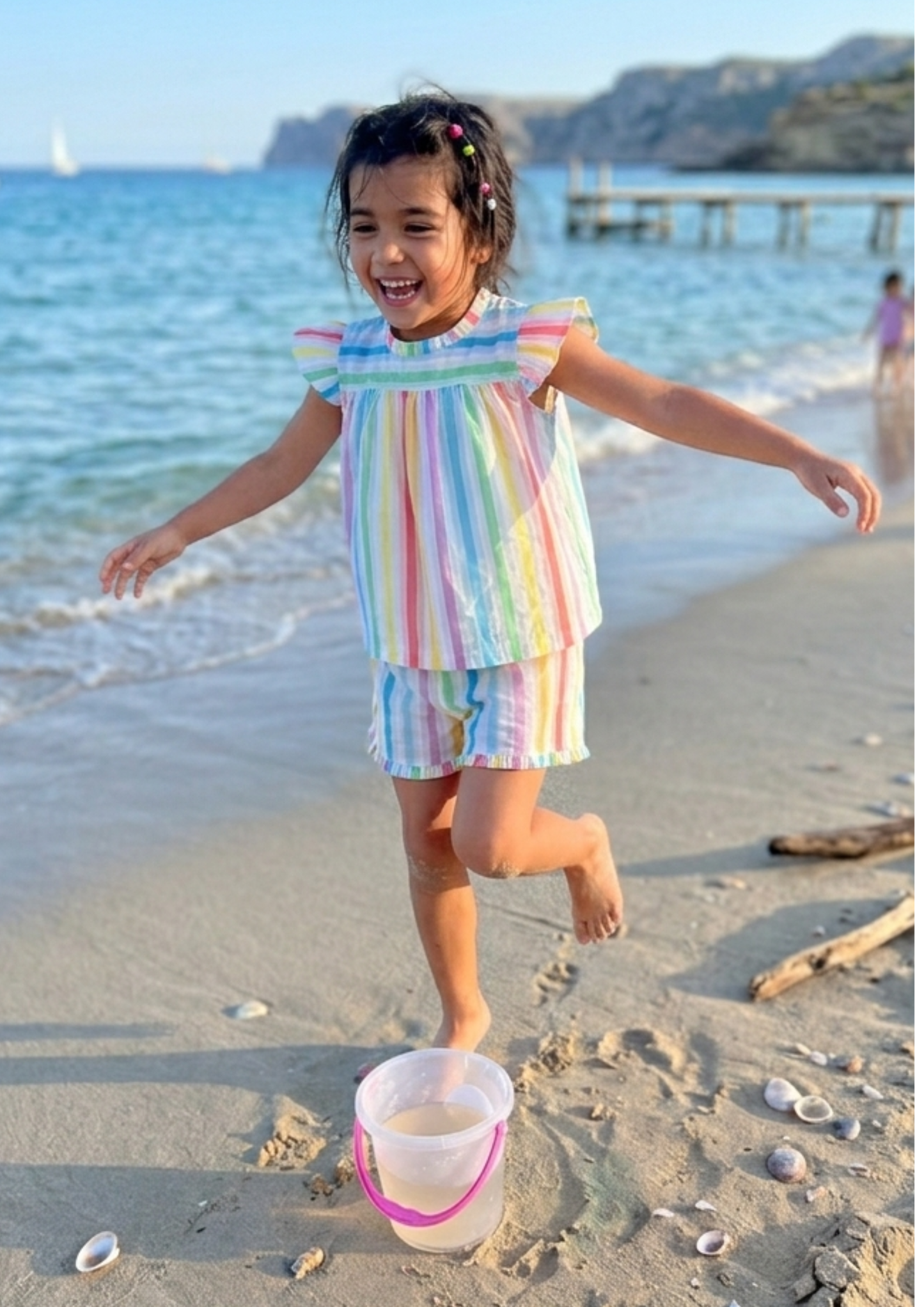 Sherbet Stripe Co ord set