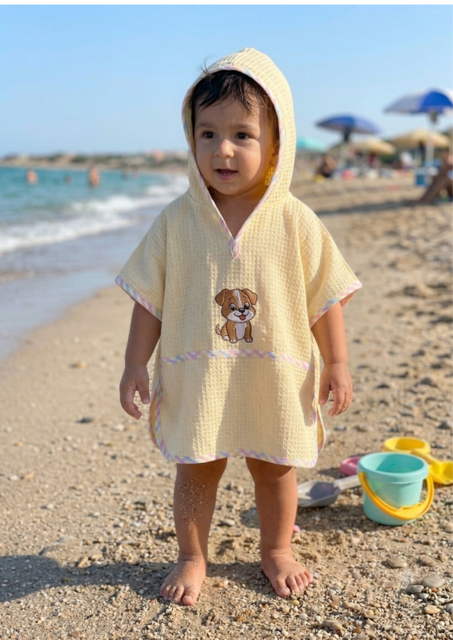 Baby Poncho (Yellow)