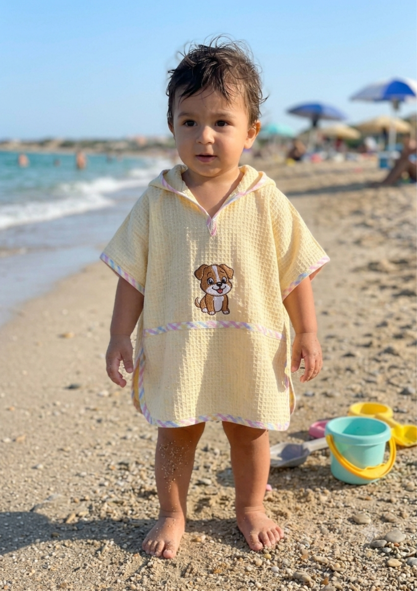 Baby Poncho (Yellow)