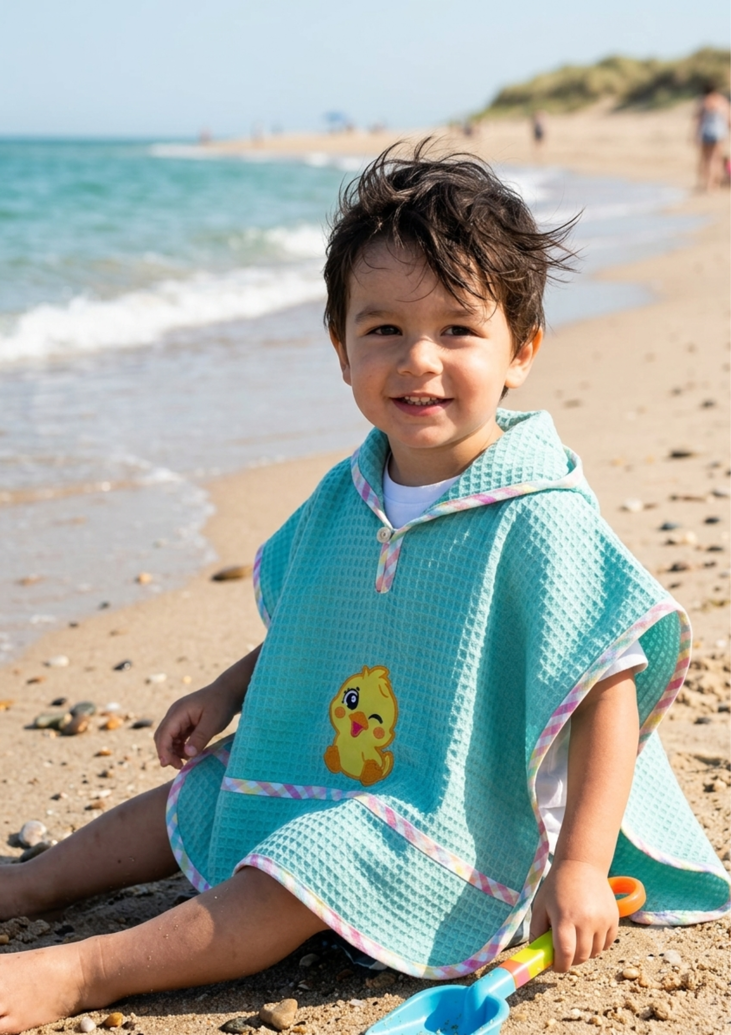 Baby Poncho (Blue)