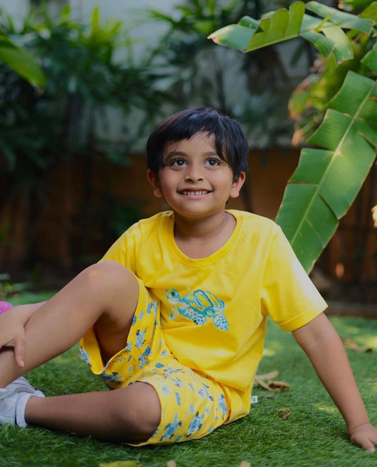 Turtle Tots Knit Set