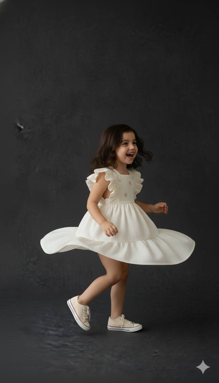 Ivory Blossom frock