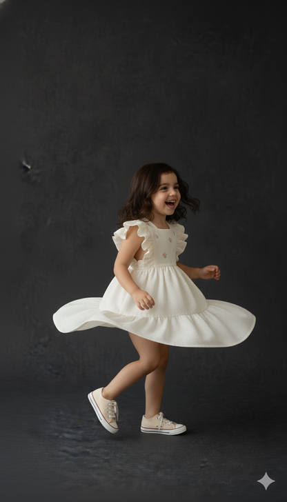 Ivory Blossom frock