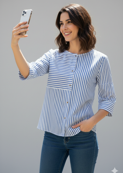 Ocean Breeze Blouse