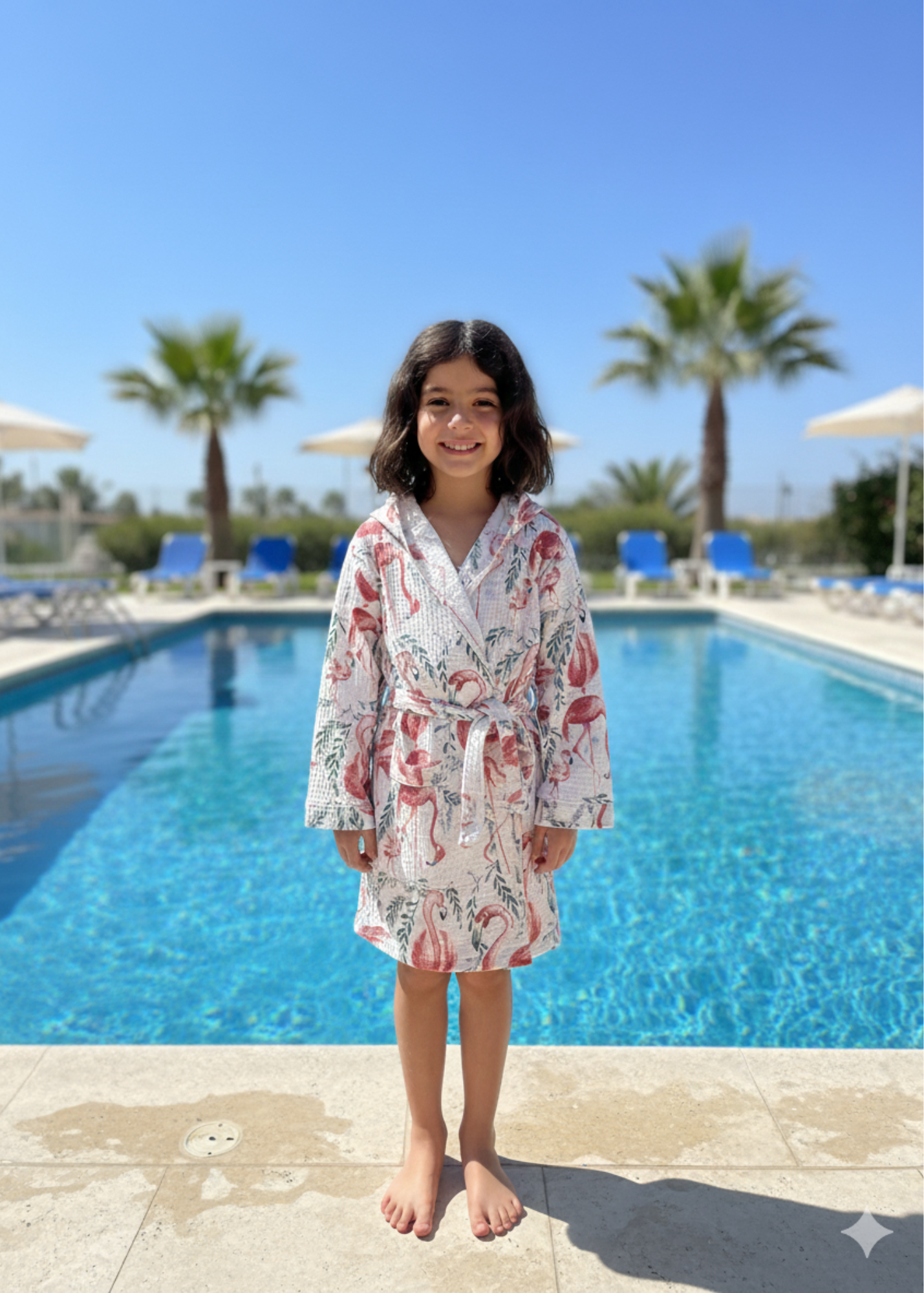 Flamingo Bathrobe