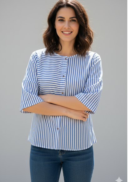 Ocean Breeze Blouse