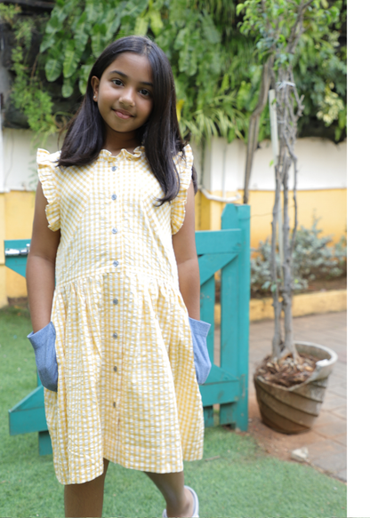Sunny Checkmate frock