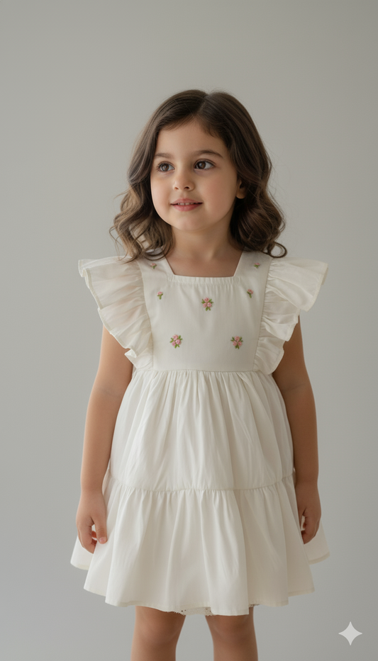 Ivory Blossom frock