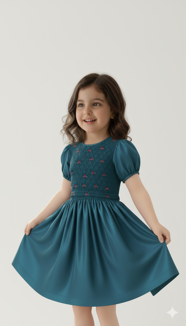 Midnight Roses frock