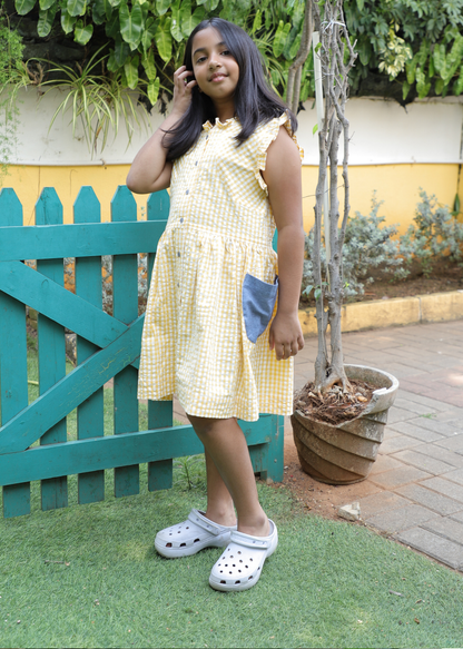 Sunny Checkmate frock