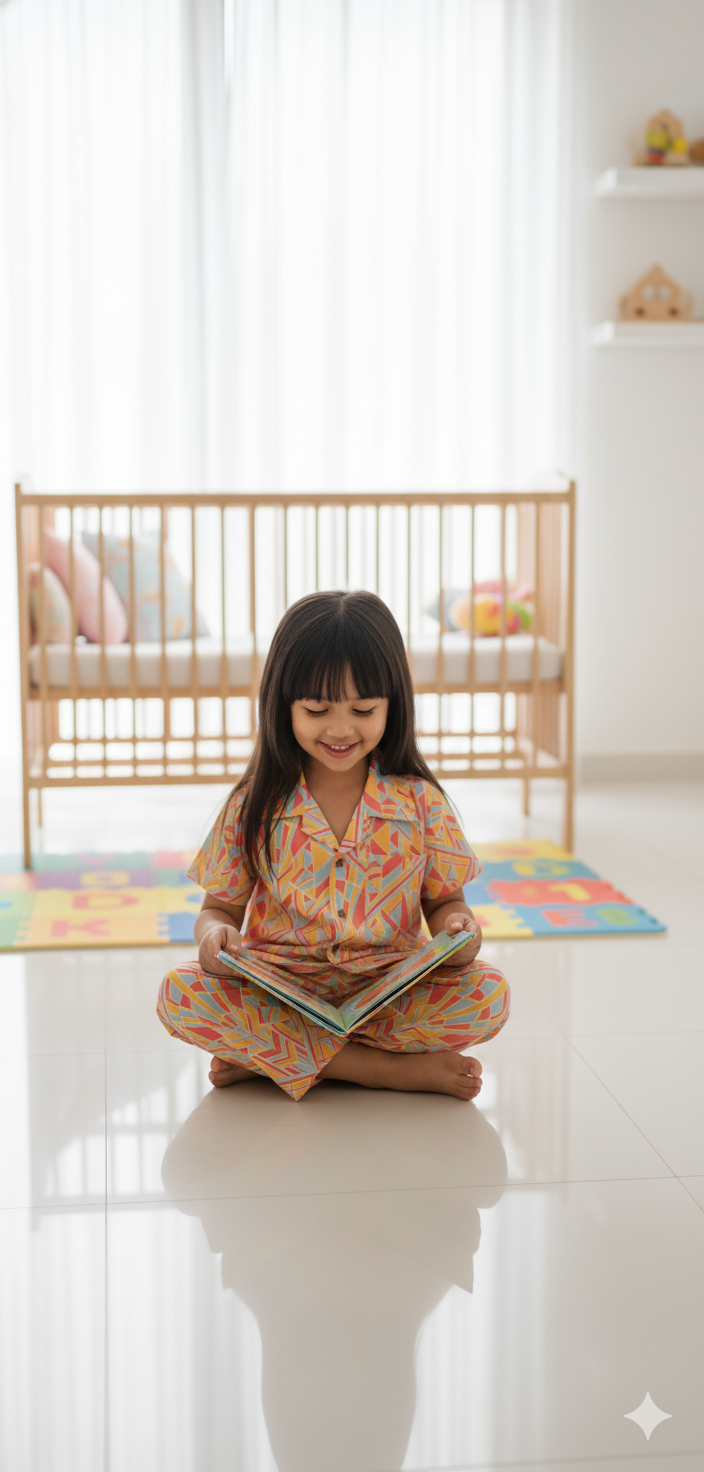 Moroccan Tiles Smart Pyjama Set
