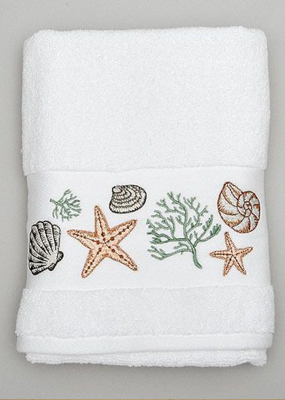 Terry Embroidery Bath Towel